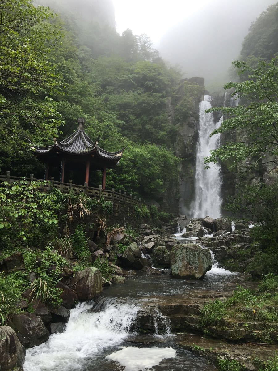 雪窦山风光区