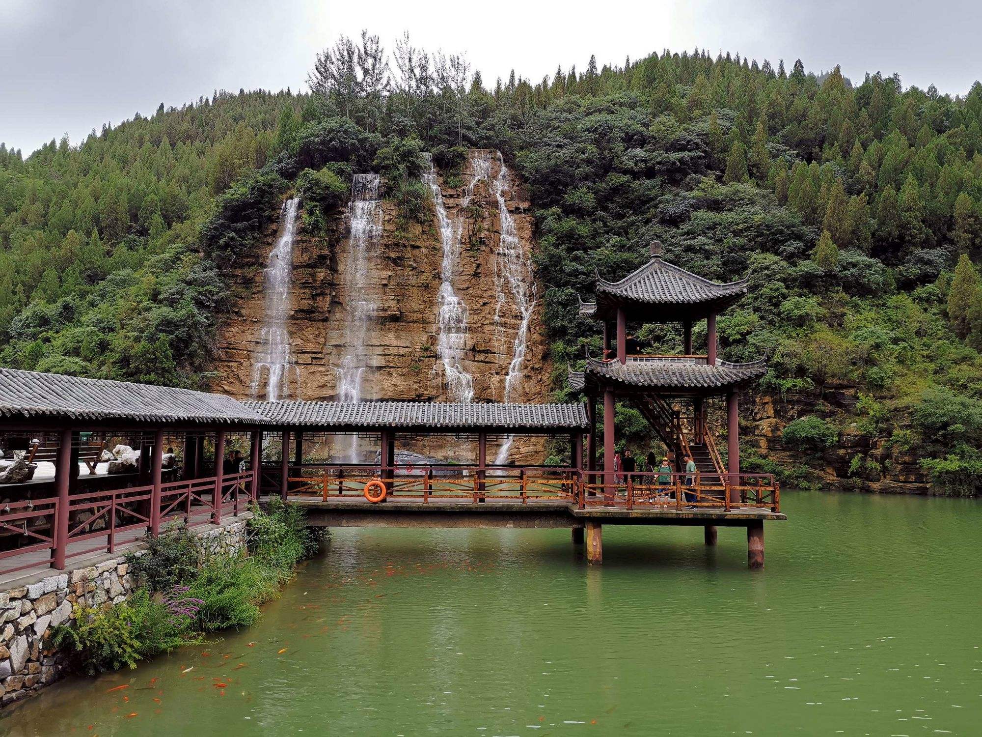 青州黄花溪景色区