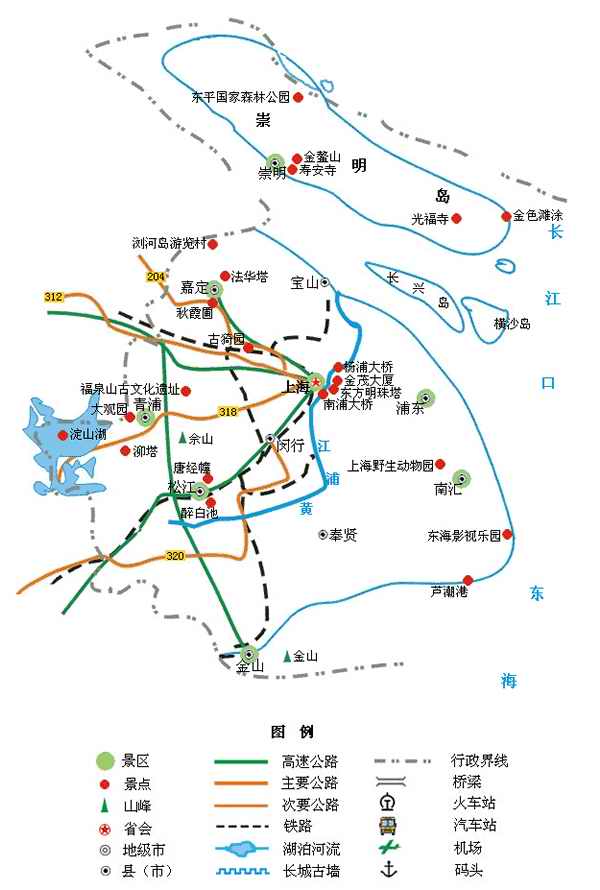 崇明岛攻略