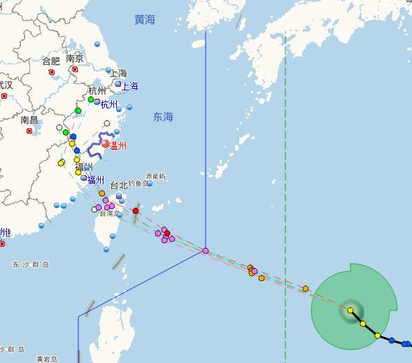 泰利台风经过路线