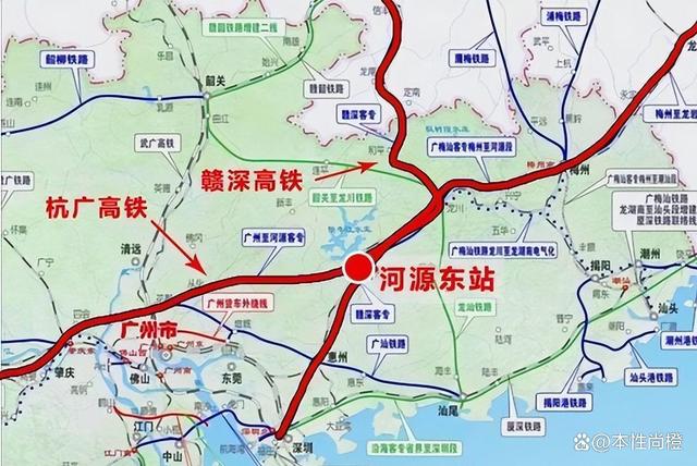 24年南广高铁线路图